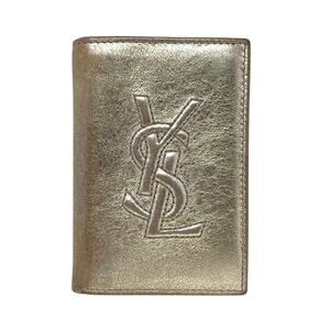 YSL Golden Bifold Wallet